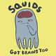 Illustration for article titled Human Brains Better Than Squids, Science Decides